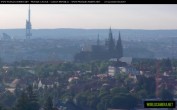 Archiv Foto Webcam Blick auf die Prager Burg mit Veitsdom 05:00