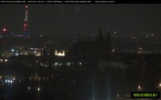Archiv Foto Webcam Blick auf die Prager Burg mit Veitsdom 01:00