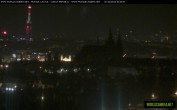 Archived image Webcam View of Prague Castle and St. Vitus Cathedral 18:00