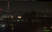 Archived image Webcam View of Prague Castle and St. Vitus Cathedral 01:00