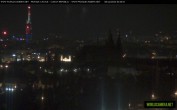 Archiv Foto Webcam Blick auf die Prager Burg mit Veitsdom 23:00