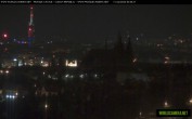 Archiv Foto Webcam Blick auf die Prager Burg mit Veitsdom 23:00