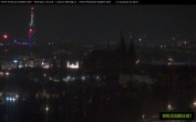 Archiv Foto Webcam Blick auf die Prager Burg mit Veitsdom 01:00