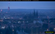 Archiv Foto Webcam Blick auf die Prager Burg mit Veitsdom 03:00