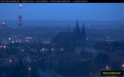Archiv Foto Webcam Blick auf die Prager Burg mit Veitsdom 03:00