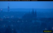 Archiv Foto Webcam Blick auf die Prager Burg mit Veitsdom 03:00