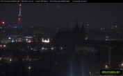 Archiv Foto Webcam Blick auf die Prager Burg mit Veitsdom 01:00