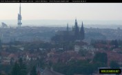 Archiv Foto Webcam Blick auf die Prager Burg mit Veitsdom 05:00
