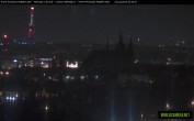 Archiv Foto Webcam Blick auf die Prager Burg mit Veitsdom 01:00