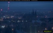 Archiv Foto Webcam Blick auf die Prager Burg mit Veitsdom 03:00