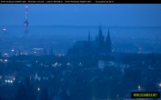 Archiv Foto Webcam Blick auf die Prager Burg mit Veitsdom 03:00
