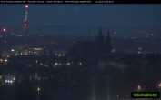 Archiv Foto Webcam Blick auf die Prager Burg mit Veitsdom 03:00