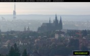 Archiv Foto Webcam Blick auf die Prager Burg mit Veitsdom 05:00