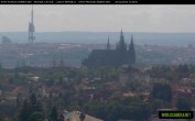 Archiv Foto Webcam Blick auf die Prager Burg mit Veitsdom 09:00
