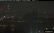 Archiv Foto Webcam Blick auf die Prager Burg mit Veitsdom 01:00