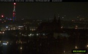 Archiv Foto Webcam Blick auf die Prager Burg mit Veitsdom 01:00