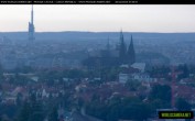 Archiv Foto Webcam Blick auf die Prager Burg mit Veitsdom 06:00