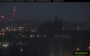 Archiv Foto Webcam Blick auf die Prager Burg mit Veitsdom 03:00