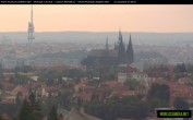 Archiv Foto Webcam Blick auf die Prager Burg mit Veitsdom 06:00
