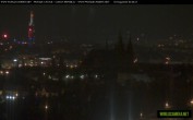 Archiv Foto Webcam Blick auf die Prager Burg mit Veitsdom 23:00