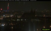 Archiv Foto Webcam Blick auf die Prager Burg mit Veitsdom 01:00