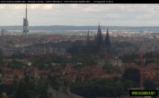 Archiv Foto Webcam Blick auf die Prager Burg mit Veitsdom 13:00