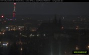 Archiv Foto Webcam Blick auf die Prager Burg mit Veitsdom 03:00
