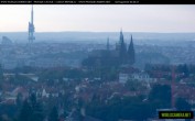 Archiv Foto Webcam Blick auf die Prager Burg mit Veitsdom 05:00