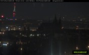 Archiv Foto Webcam Blick auf die Prager Burg mit Veitsdom 03:00