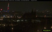 Archived image Webcam View of Prague Castle and St. Vitus Cathedral 06:00