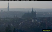 Archiv Foto Webcam Blick auf die Prager Burg mit Veitsdom 05:00