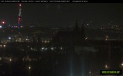 Archived image Webcam View of Prague Castle and St. Vitus Cathedral 01:00