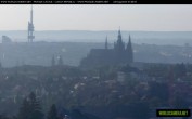 Archived image Webcam View of Prague Castle and St. Vitus Cathedral 06:00