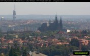 Archived image Webcam View of Prague Castle and St. Vitus Cathedral 11:00