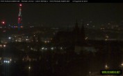 Archiv Foto Webcam Blick auf die Prager Burg mit Veitsdom 01:00