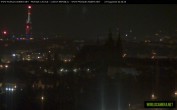 Archiv Foto Webcam Blick auf die Prager Burg mit Veitsdom 03:00