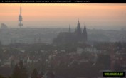 Archived image Webcam View of Prague Castle and St. Vitus Cathedral 03:00