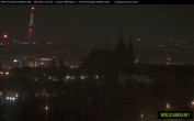 Archiv Foto Webcam Blick auf die Prager Burg mit Veitsdom 01:00