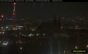 Archiv Foto Webcam Blick auf die Prager Burg mit Veitsdom 03:00