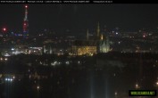 Archiv Foto Webcam Blick auf die Prager Burg mit Veitsdom 19:00
