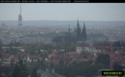Archived image Webcam View of Prague Castle and St. Vitus Cathedral 05:00