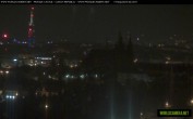 Archived image Webcam View of Prague Castle and St. Vitus Cathedral 03:00