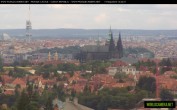 Archived image Webcam View of Prague Castle and St. Vitus Cathedral 13:00