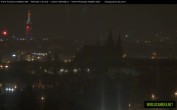 Archiv Foto Webcam Blick auf die Prager Burg mit Veitsdom 03:00