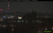 Archiv Foto Webcam Blick auf die Prager Burg mit Veitsdom 01:00