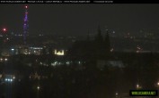 Archiv Foto Webcam Blick auf die Prager Burg mit Veitsdom 23:00