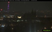Archiv Foto Webcam Blick auf die Prager Burg mit Veitsdom 03:00