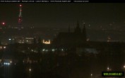 Archived image Webcam View of Prague Castle and St. Vitus Cathedral 01:00