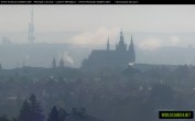 Archived image Webcam View of Prague Castle and St. Vitus Cathedral 07:00