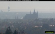 Archived image Webcam View of Prague Castle and St. Vitus Cathedral 09:00